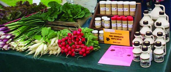 Produce from local farms